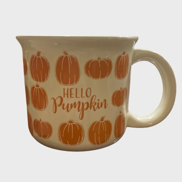 Hello Pumpkin Theme Fall Coffee Mug - Picture 2 of 7
